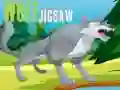 Hra Puzzle s vlkem Hra Puzzle s vlkem