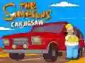 Hra Puzzle s autem Simpsonových Hra Puzzle s autem Simpsonových