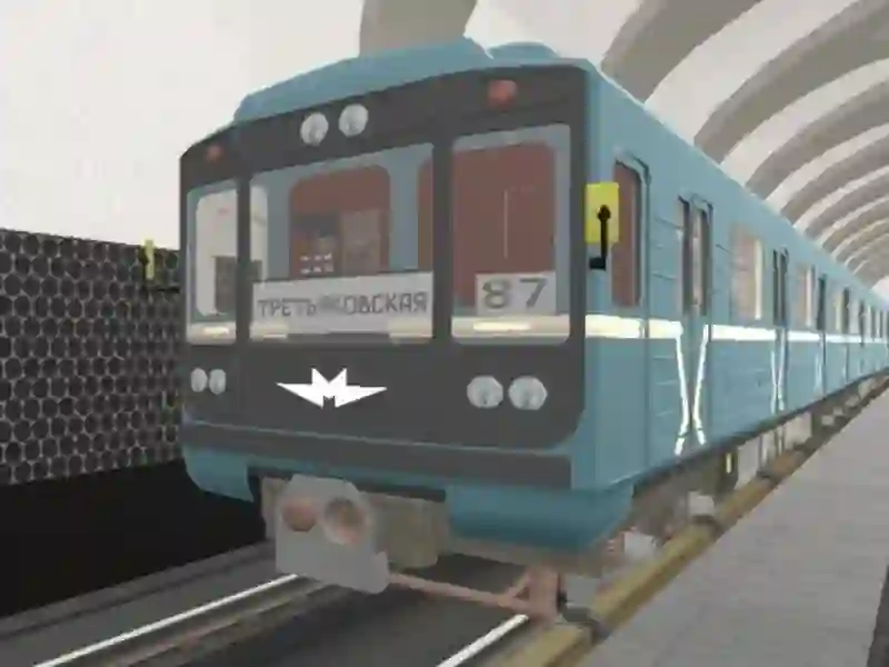 Hra Řidič metra 3D Hra Řidič metra 3D