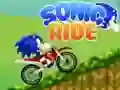 Hra Sonic jízda Hra Sonic jízda