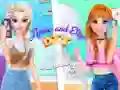 Hra Annie a Eliza DIY Vyšívání Šatů Hra Annie a Eliza DIY Vyšívání Šatů
