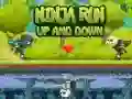 Hra Ninja Běhá Nahoru A Dolů Hra Ninja Běhá Nahoru A Dolů