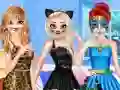 Hra Princezna Zvířecí Styl Módní Párty Hra Princezna Zvířecí Styl Módní Párty