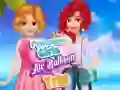 Hra Cesta princezen balónem Hra Cesta princezen balónem