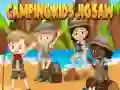 Hra Dětské puzzle o kempování Hra Dětské puzzle o kempování