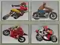 Hra Paměť závodních motocyklů Hra Paměť závodních motocyklů