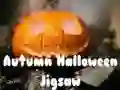 Hra Podzimní Halloween Puzzle Hra Podzimní Halloween Puzzle