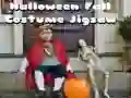Hra Halloween Podzimní Kostým Puzzle