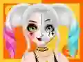 Hra Tutorial líčení půl tváře princezny na Halloween Hra Tutorial líčení půl tváře princezny na Halloween
