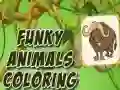 Hra Funky Zvířata Malování Hra Funky Zvířata Malování