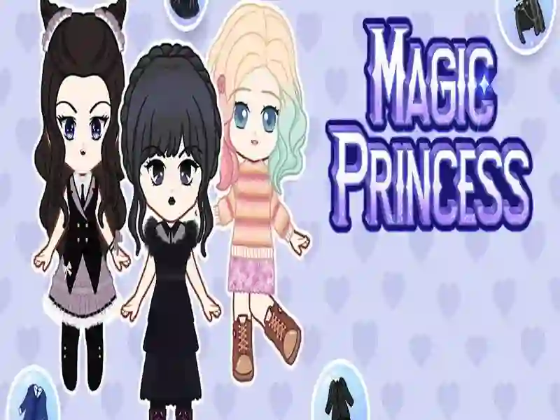 Hra Magic Princess: Oblékáme panenku