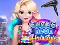 Hra Elizina Neonová Účes