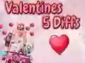 Hra Valentýn 5 Rozdílů Hra Valentýn 5 Rozdílů