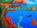 Hra Přežití na ostrově Fireboy Watergirl 4 Hra Přežití na ostrově Fireboy Watergirl 4