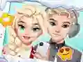 Hra Pár #Selfie Zimní Oblečení Hra Pár #Selfie Zimní Oblečení