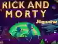 Hra Puzzle Rick a Morty Hra Puzzle Rick a Morty