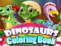 Hra Knihy na malování o dinosaurech