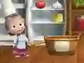 Hra Maša a medvěd: Pizzerie hra