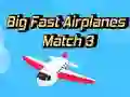 Hra Velká Rychlá Letadla Match 3
