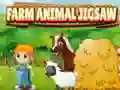 Hra Puzzle s Farmářskými Zvířaty Hra Puzzle s Farmářskými Zvířaty
