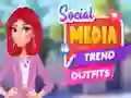 Hra Oblečení podle trendů na sociálních sítích Hra Oblečení podle trendů na sociálních sítích