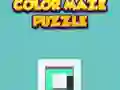 Hra Puzzle barevného bludiště