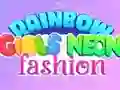 Hra Neonová Móda Dívky Duhy