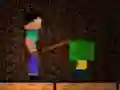 Hra Noob vs Zombie - Lesní biom Hra Noob vs Zombie - Lesní biom