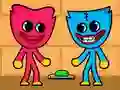 Hra Kissy Missy a Huggy Wuggy Hra Kissy Missy a Huggy Wuggy