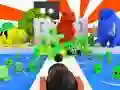 Hra Bowling proti zombíkům Továrna 3D