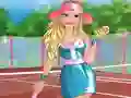 Hra Tennisové Šaty Barbie