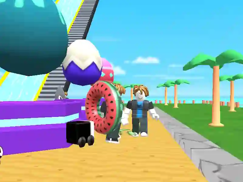 Hra OBBI: Lezení a klouzání