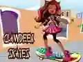 Hra Clawdeen bruslí