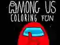 Hra Zábava s Malováním Among Us