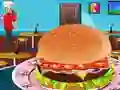 Hra Dekorace Hamburgerů Hra Dekorace Hamburgerů