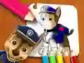 Hra Kniha na omalovánky PAW Patrol
