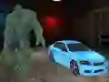 Hra Hra Řetězových Aut proti Ramp Hulkovi