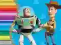 Hra Kniha na vybarvování Toy Story Hra Kniha na vybarvování Toy Story