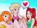 Hra Plážová párty princezen