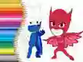 Hra Omalovánka PJ Masks