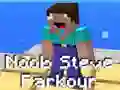 Hra Parkour Noob Steve Hra Parkour Noob Steve