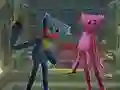 Hra Huggy Záchrana Parkour