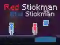 Hra Červený Stickman a Modrý Stickman Hra Červený Stickman a Modrý Stickman