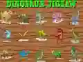 Hra Dino Puzzl Hra Dino Puzzl