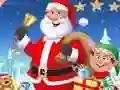 Hra Vánoční Santa skládačka