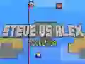 Hra Steve vs Alex: Raketový muž Hra Steve vs Alex: Raketový muž