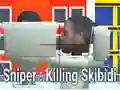 Hra Sniper: Zabíjení Skibidi