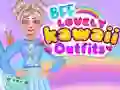 Hra BFF Pěkné Kawaii Oblečení Hra BFF Pěkné Kawaii Oblečení