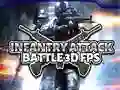 Hra Útok Pěchoty Bitva 3D FPS