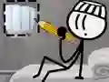 Hra Dop Stickman Únik z Vězení